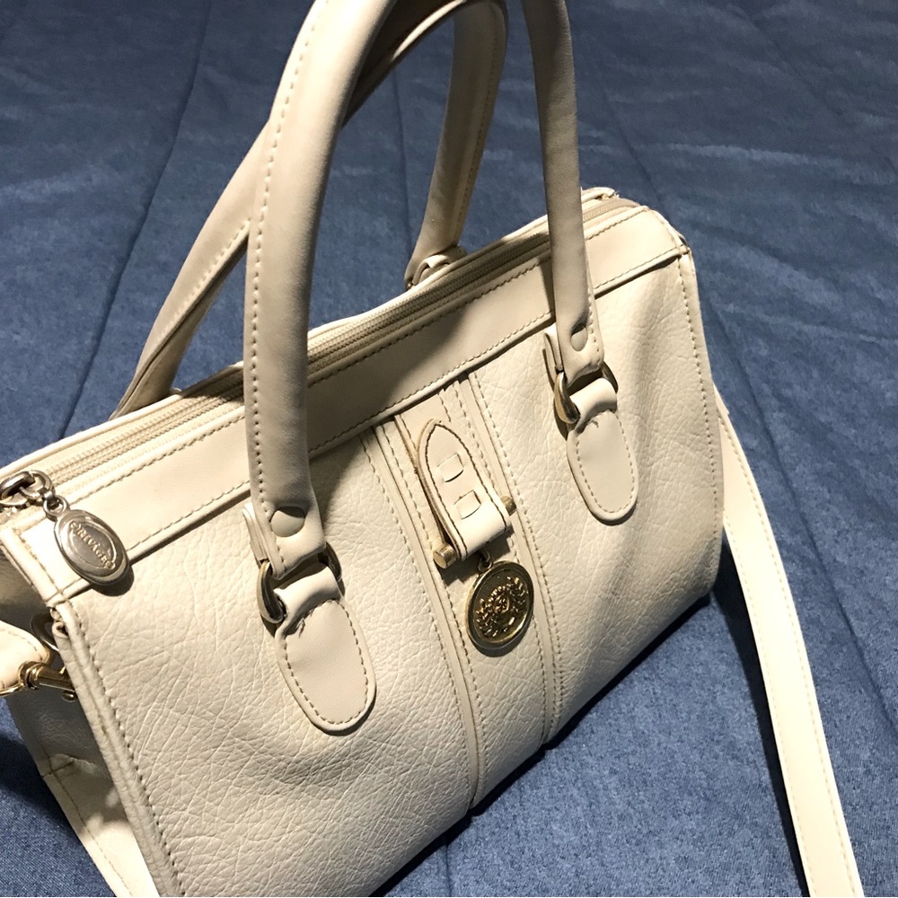 Vtg. RIVAGE 2 ways bag, size: 11X8X4